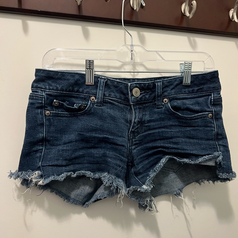American Eagle Denim Blue Women's Shorts